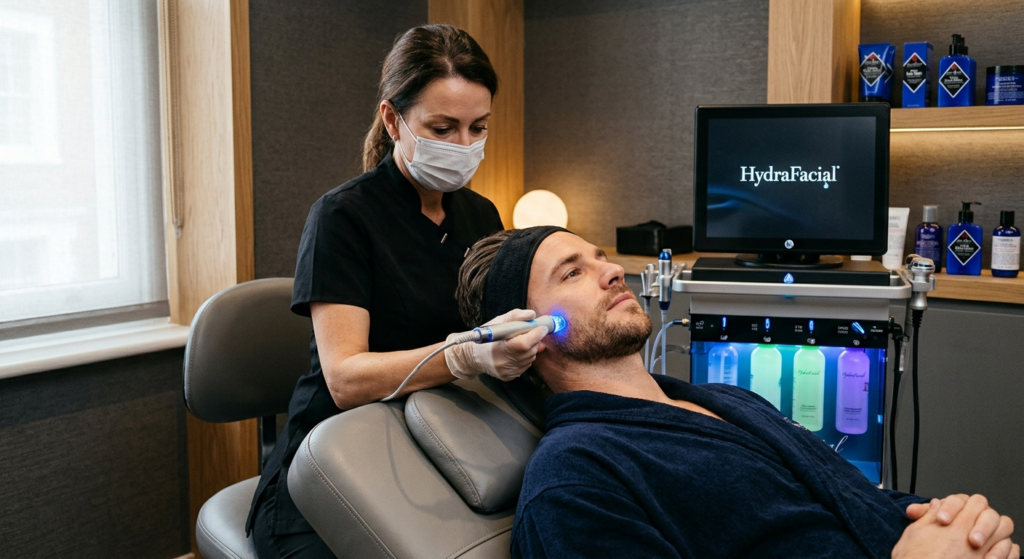 HydraFacial for Men Benefits for Healthy, Refreshed Skin